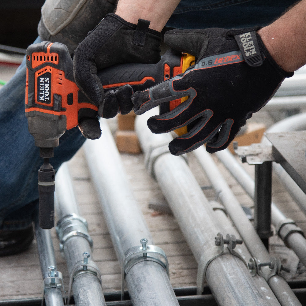 Klein 2-in-1 Metric Impact Socket Set, 12-Point, 5-Piece