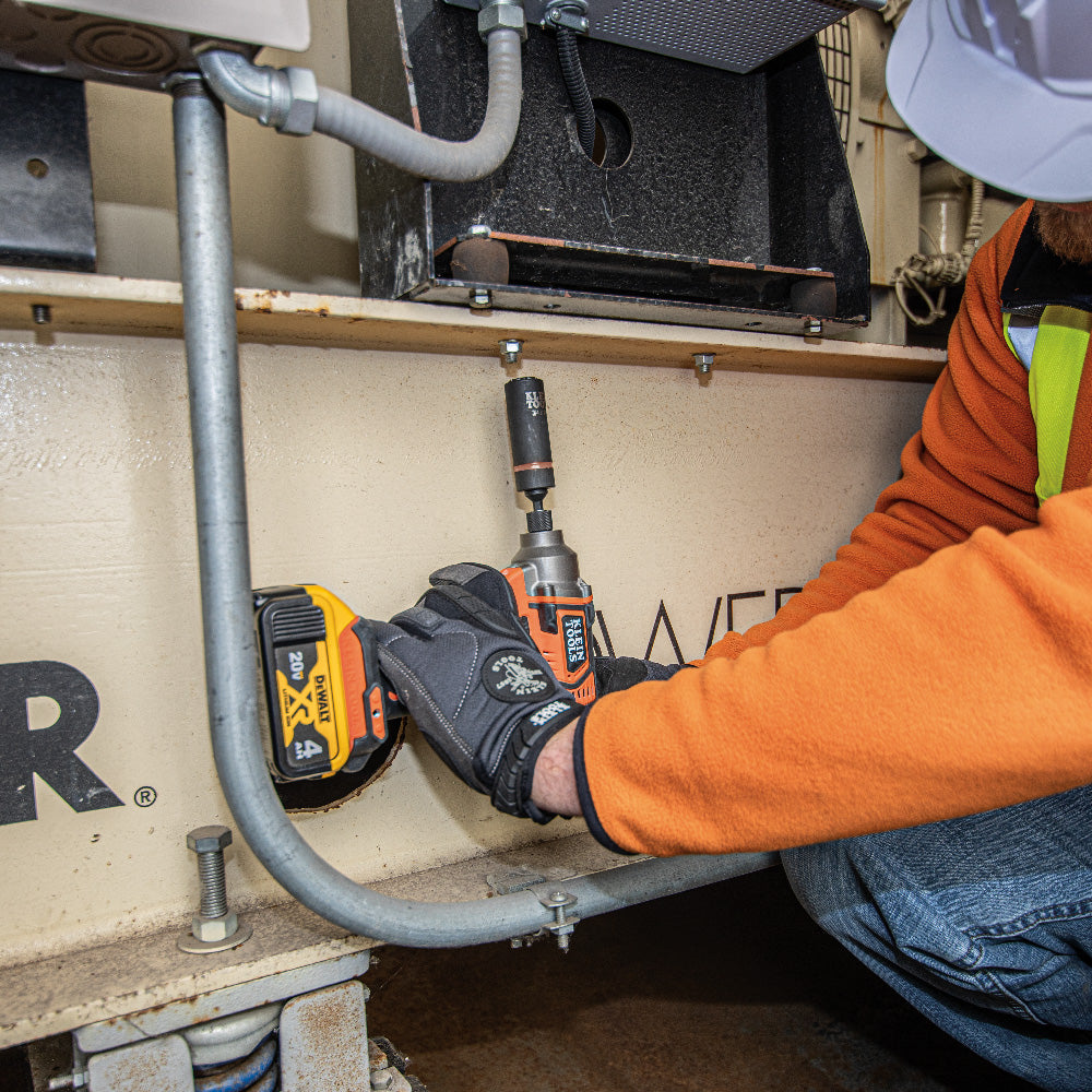 Klein 2-in-1 Metric Impact Socket, 12-Point, 30 x 22 mm