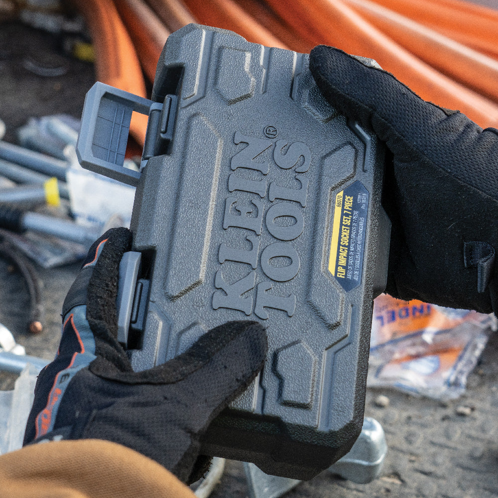 Klein Flip Impact Socket Set, 7-Piece