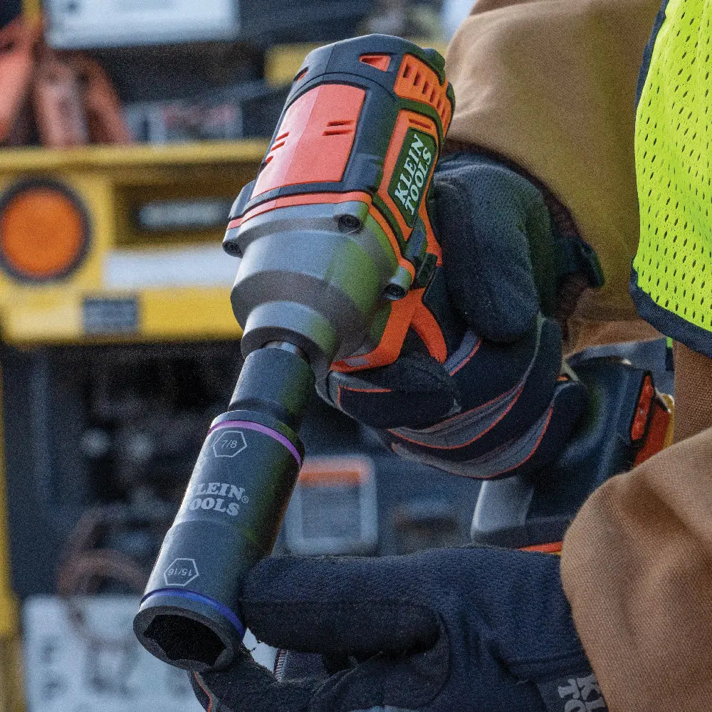 Klein Flip Impact Socket, 15/16 and 7/8-Inch Klein Tools
