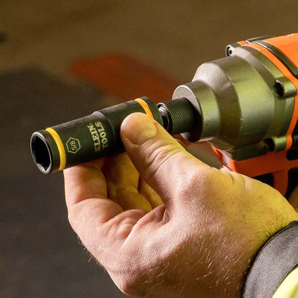 Klein Flip Impact Socket, 3/4 and 13/16-Inch Klein Tools