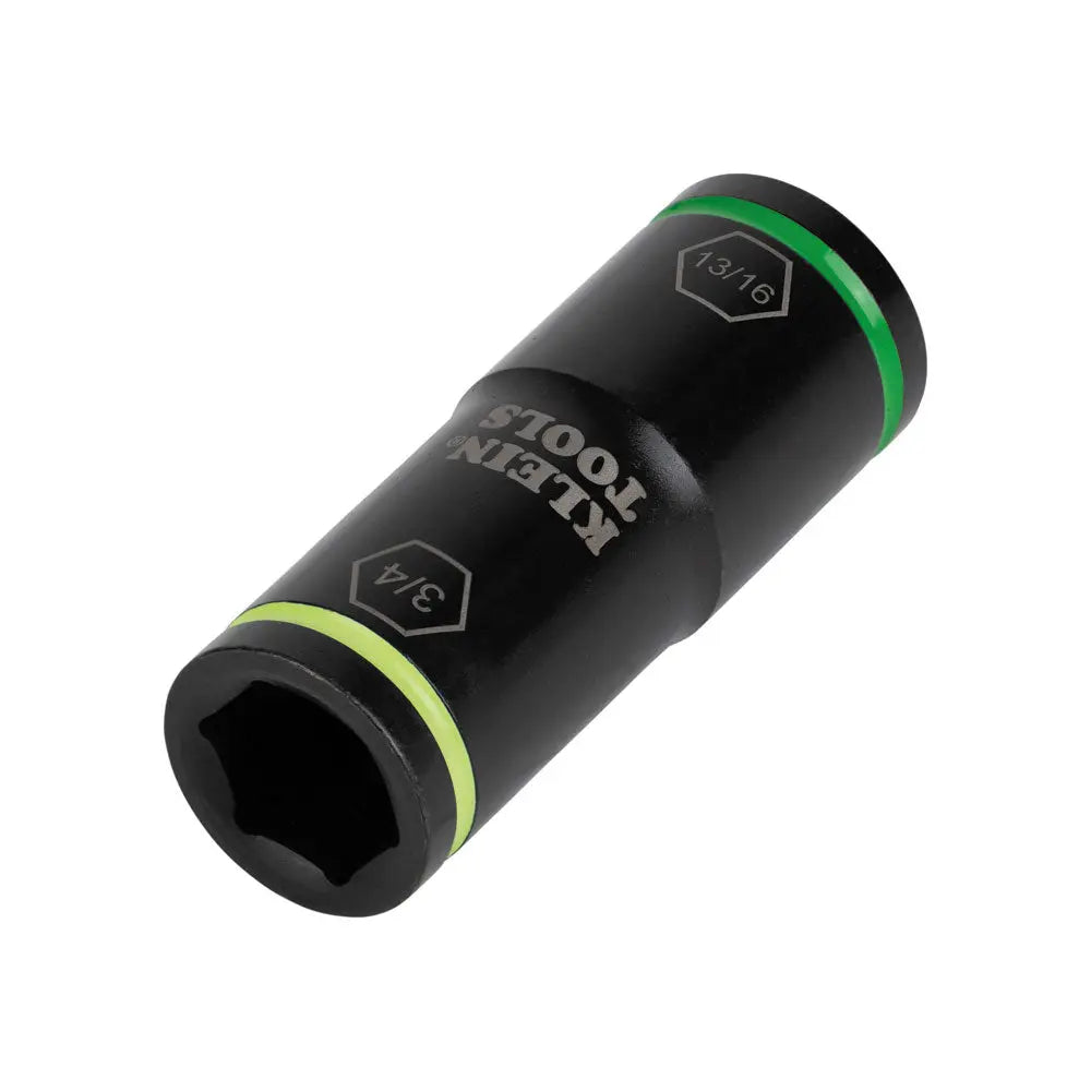 Klein Flip Impact Socket, 3/4 and 13/16-Inch Klein Tools