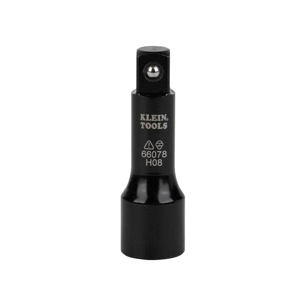 Klein Flip Impact Socket Adapter, Large, 1/2 to 1/2-Inch Klein Tools