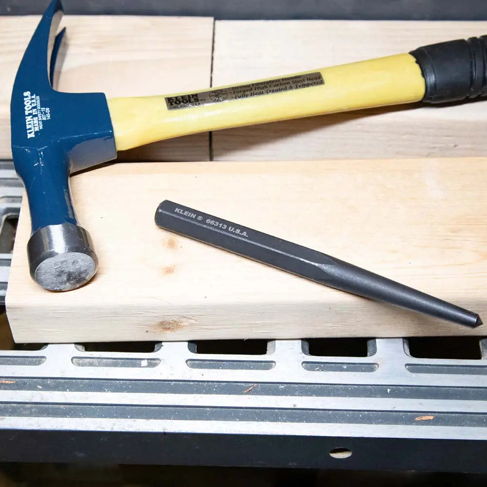 Klein 1/2-Inch Center Punch, 6-Inch Length Klein Tools