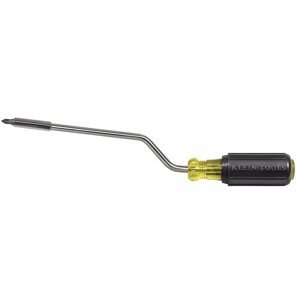 Klein Multi-Bit Screwdriver, 2-in-1 Rapi-Drive Phillips and Slotted Bits Klein Tools