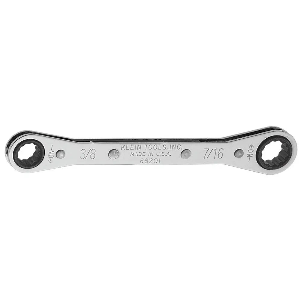 Klein Ratcheting Box Wrench 3/8 x 7/16-Inch Klein Tools