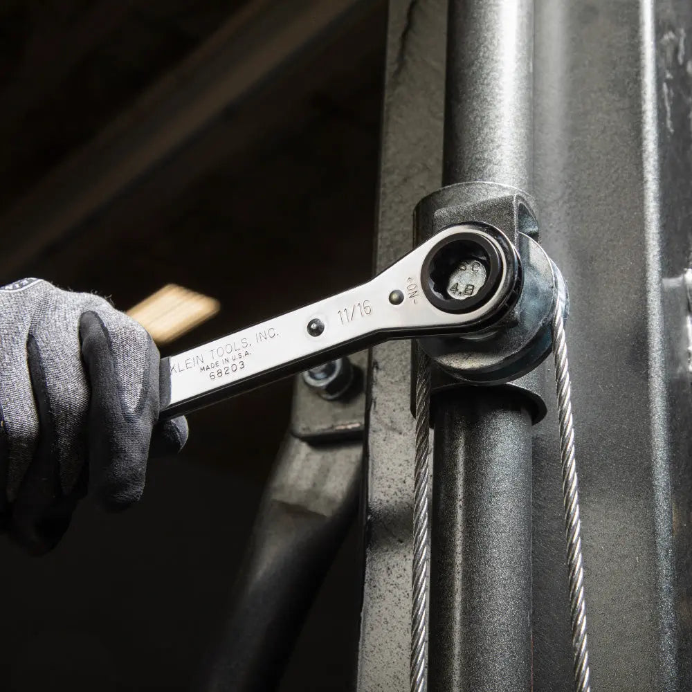 Klein Ratcheting Box Wrench Set, 5-Piece Klein Tools