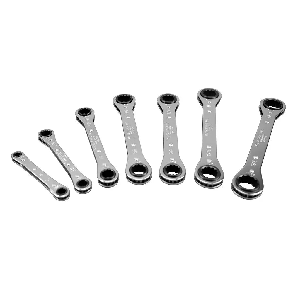 Klein Ratcheting Box Wrench Set, 7-Piece Klein Tools