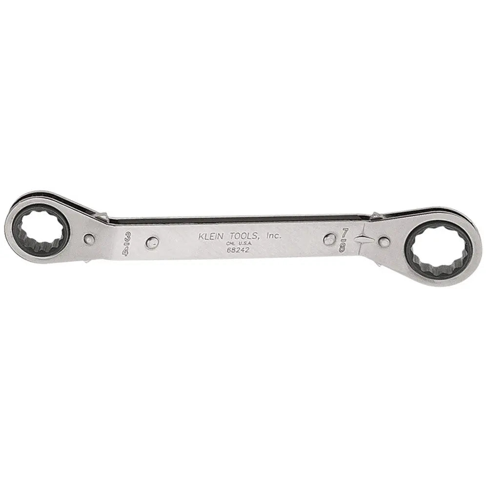Klein Reversible Ratcheting Box Wrench, 3/4 x 7/8-Inch Klein Tools
