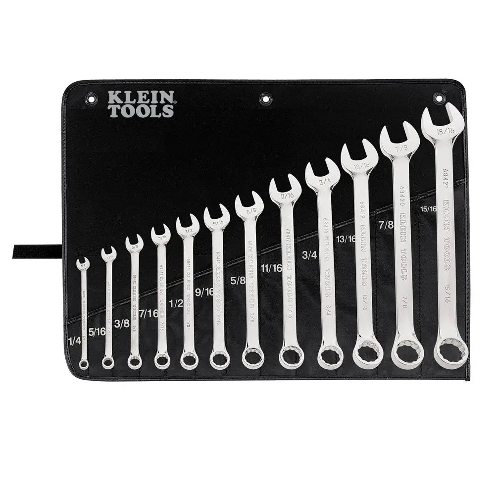 Klein Combination Wrench Set, 12-Piece Klein Tools