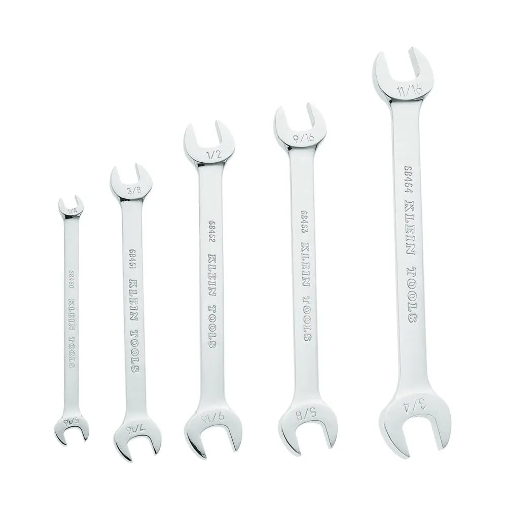 Klein Open-End Wrench Set, 5-Piece Klein Tools