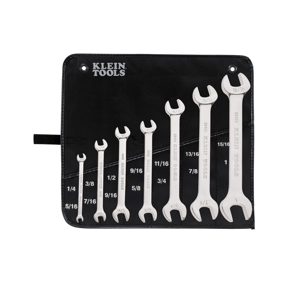Klein Open-End Wrench Set, 7-Piece