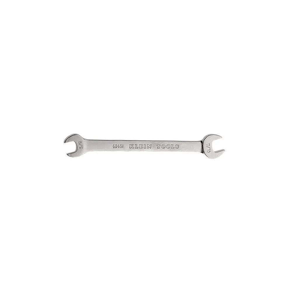 Klein Open-End Wrench 3/8-Inch, 7/16-Inch Ends Klein Tools