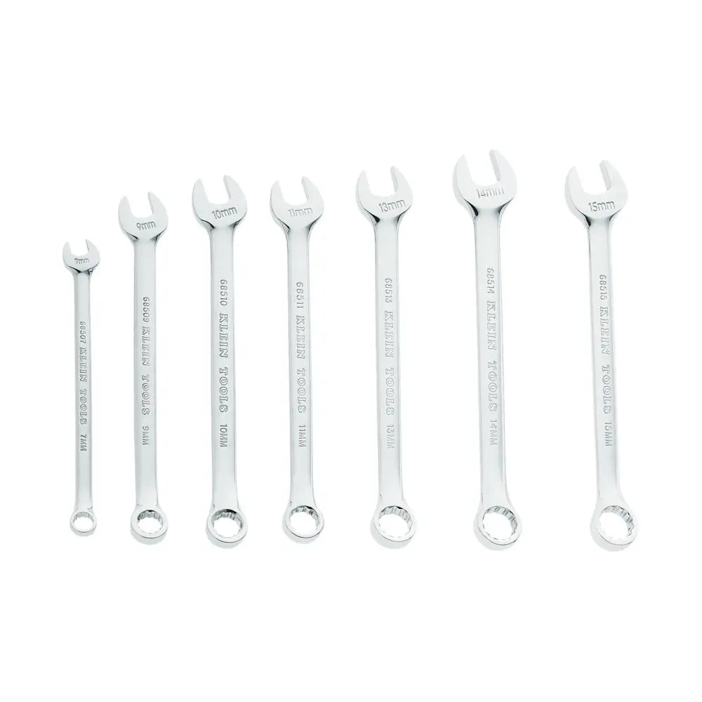 Klein Combination Wrench Set, Metric, 7-Piece Klein Tools