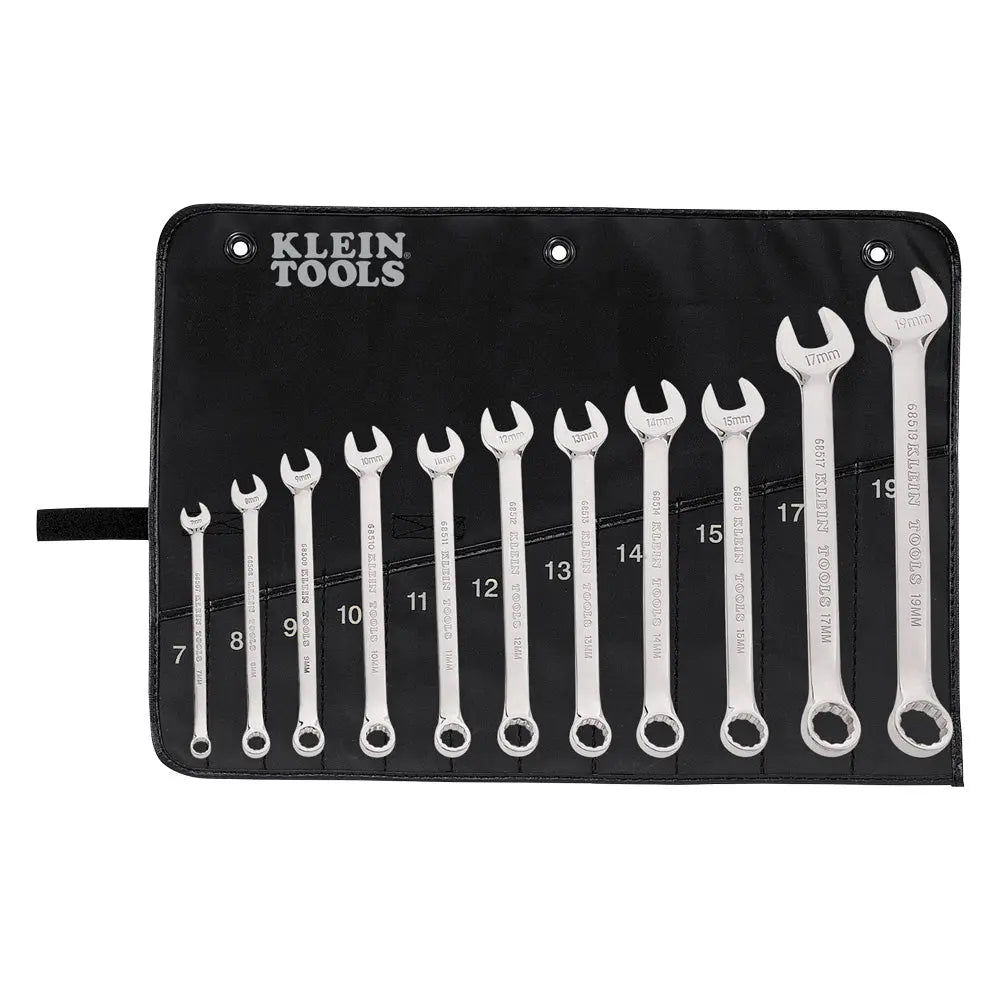 Klein Metric Combination Wrench Set, 11-Piece Klein Tools