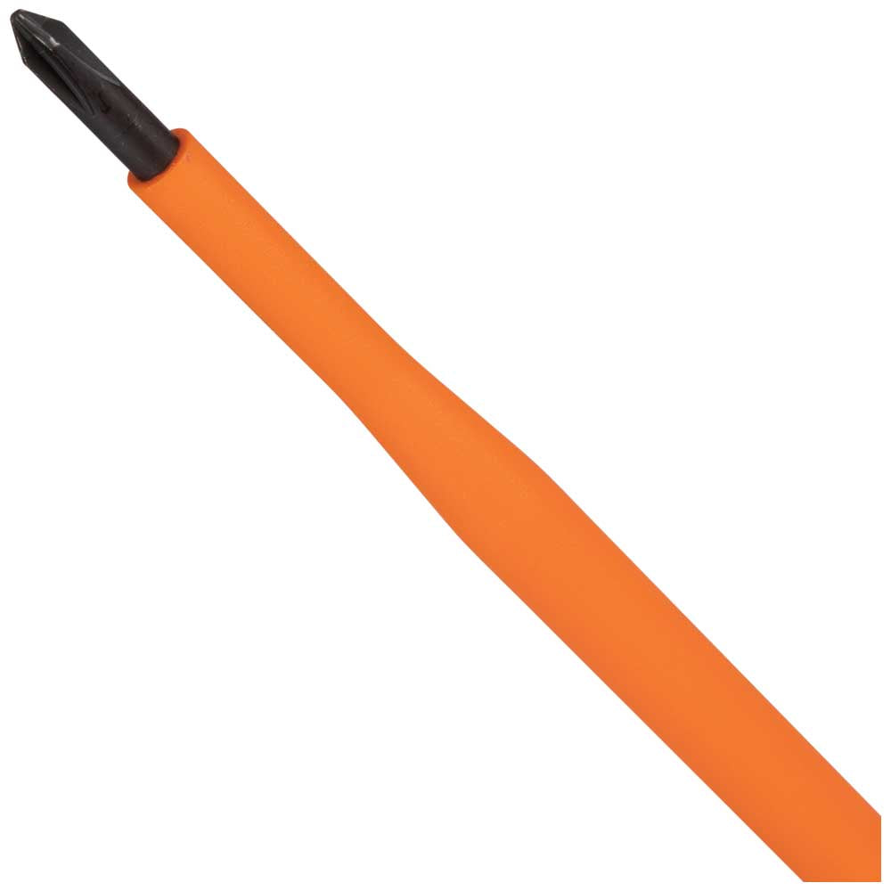 Klein Insulated Screwdriver, #1 Phillips Tip, 6-Inch Round Shank