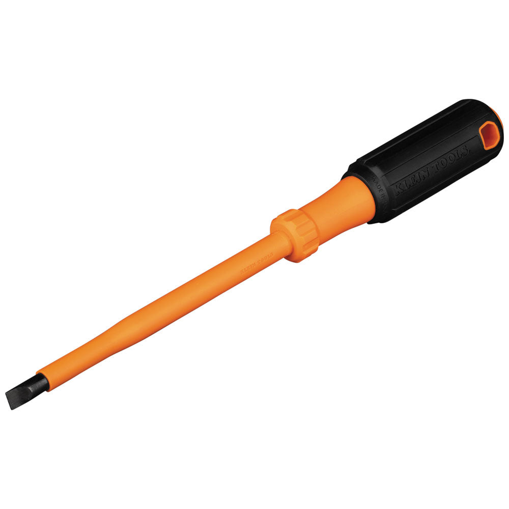Klein Insulated Screwdriver, 5/16-Inch Cabinet Tip, 6-Inch Shank