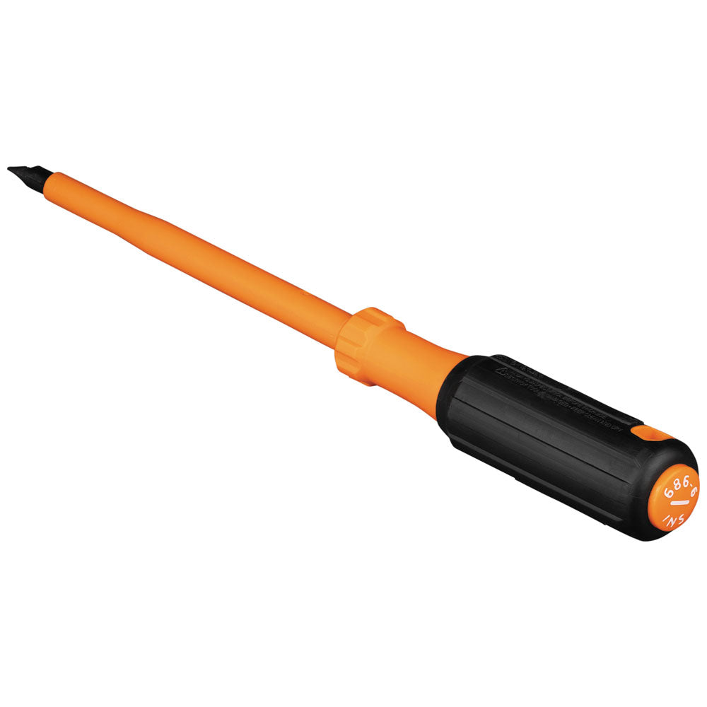 Klein Insulated Screwdriver, 5/16-Inch Cabinet Tip, 6-Inch Shank