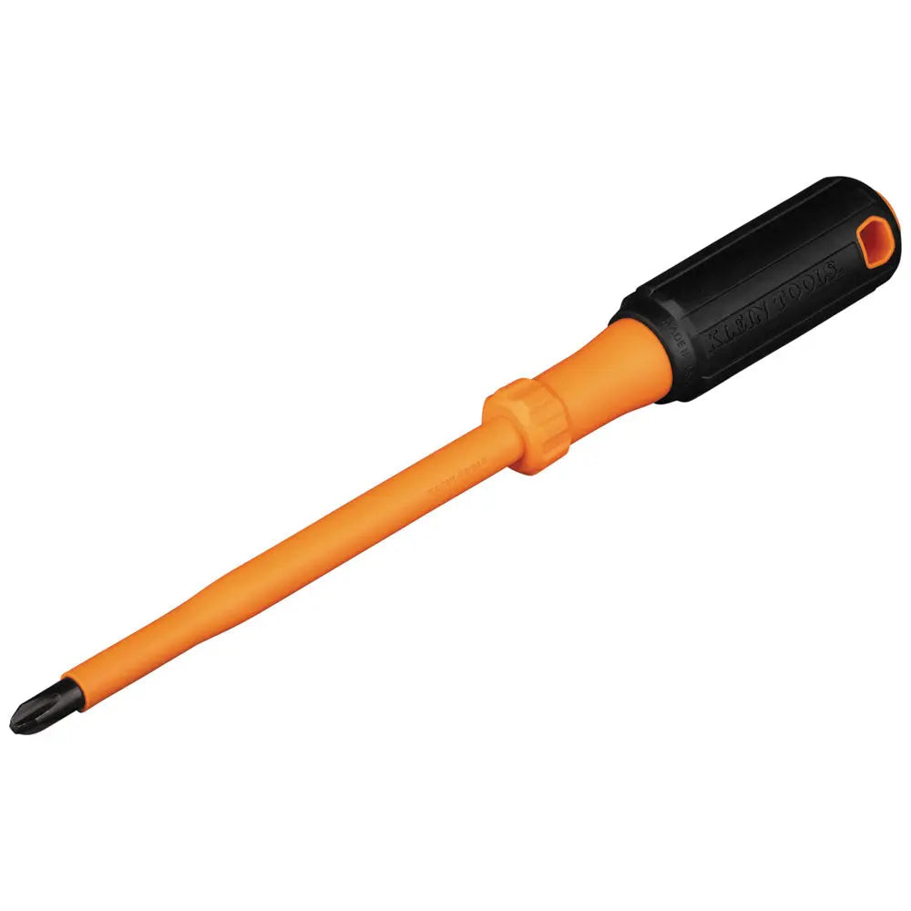 Klein Insulated Screwdriver, #3 Phillips Tip, 6-Inch Shank Klein Tools