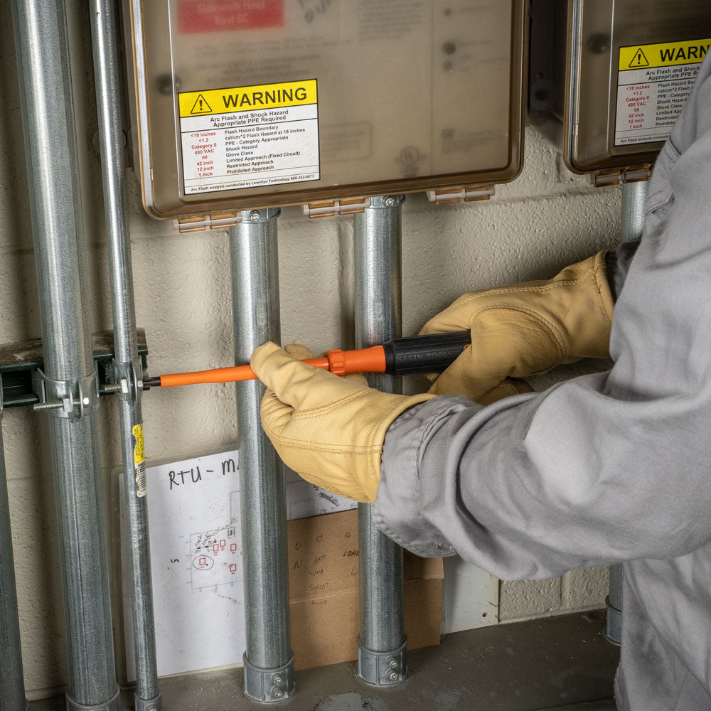 Klein Insulated Screwdriver, #3 Phillips Tip, 6-Inch Shank