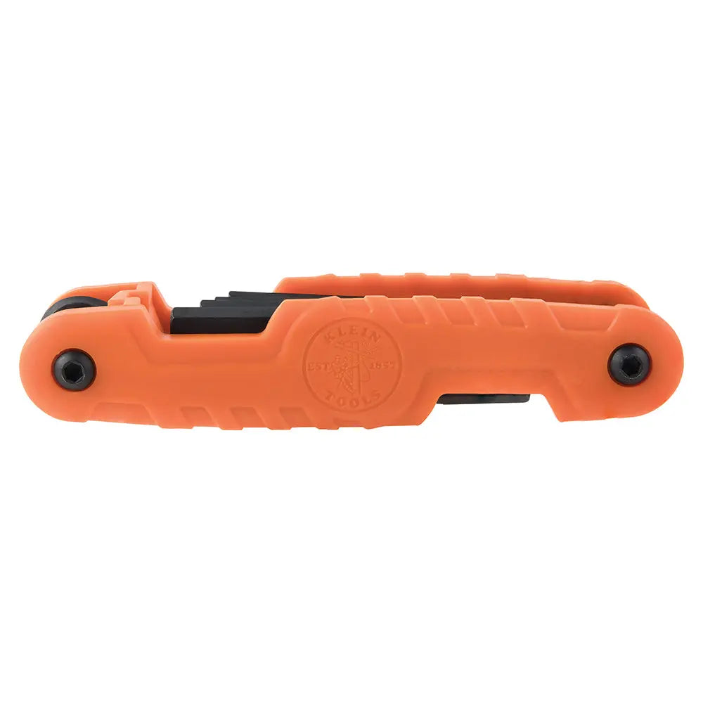 Klein Pro Folding Hex Key Set, 11-Key, SAE Sizes Klein Tools