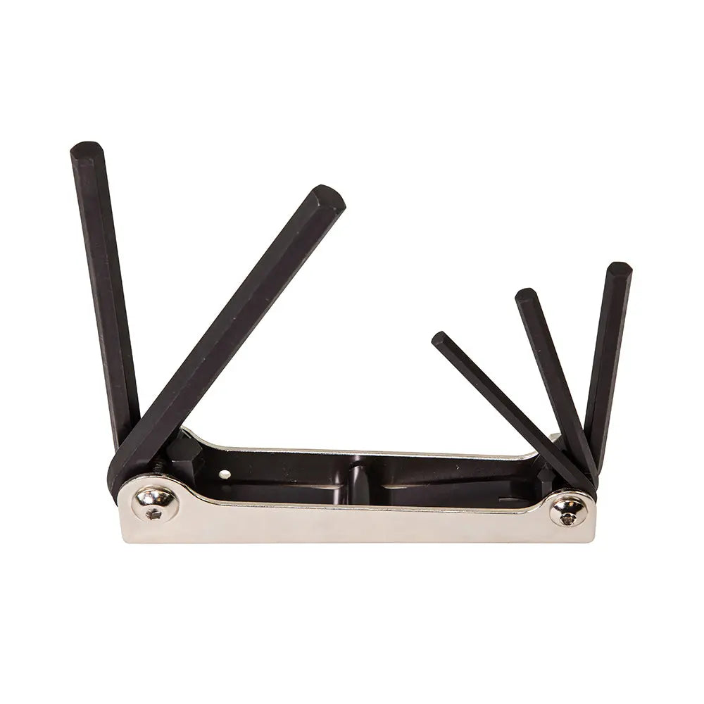 Klein Folding Hex Key Set, 5-Key, SAE Sizes Klein Tools