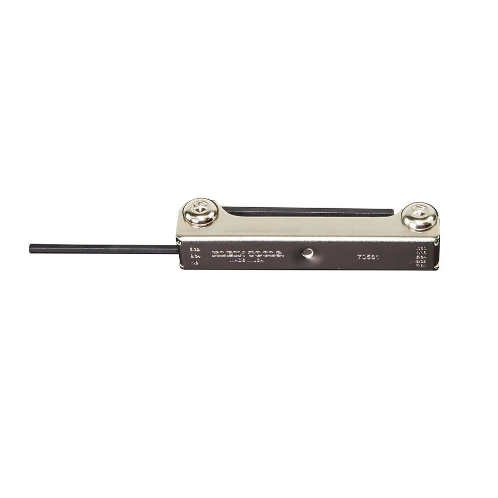 Klein Folding Hex Key Set, 8-Key, SAE Sizes Klein Tools