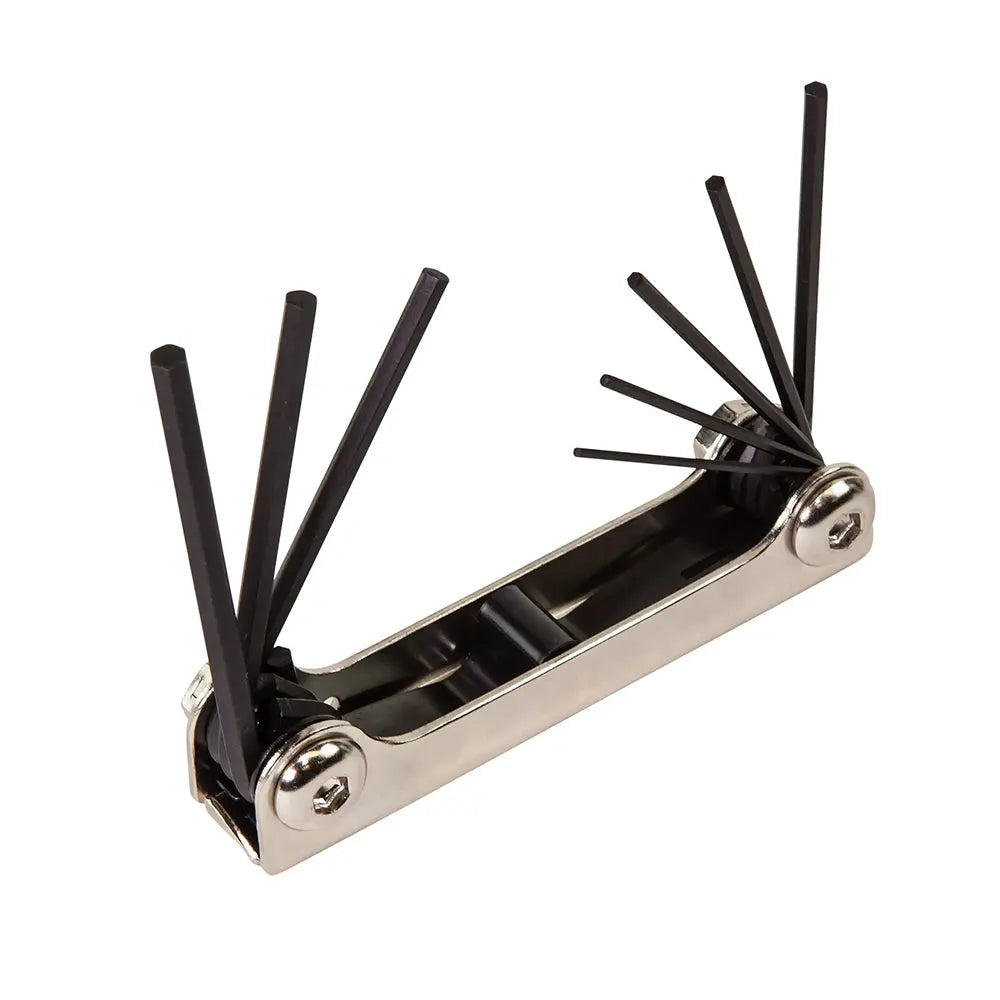 Klein Folding Hex Key Set, 8-Key, SAE Sizes Klein Tools