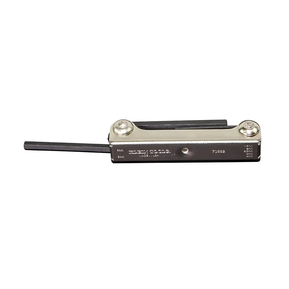 Klein Folding Hex Key Set, 7-Key, Metric Sizes Klein Tools