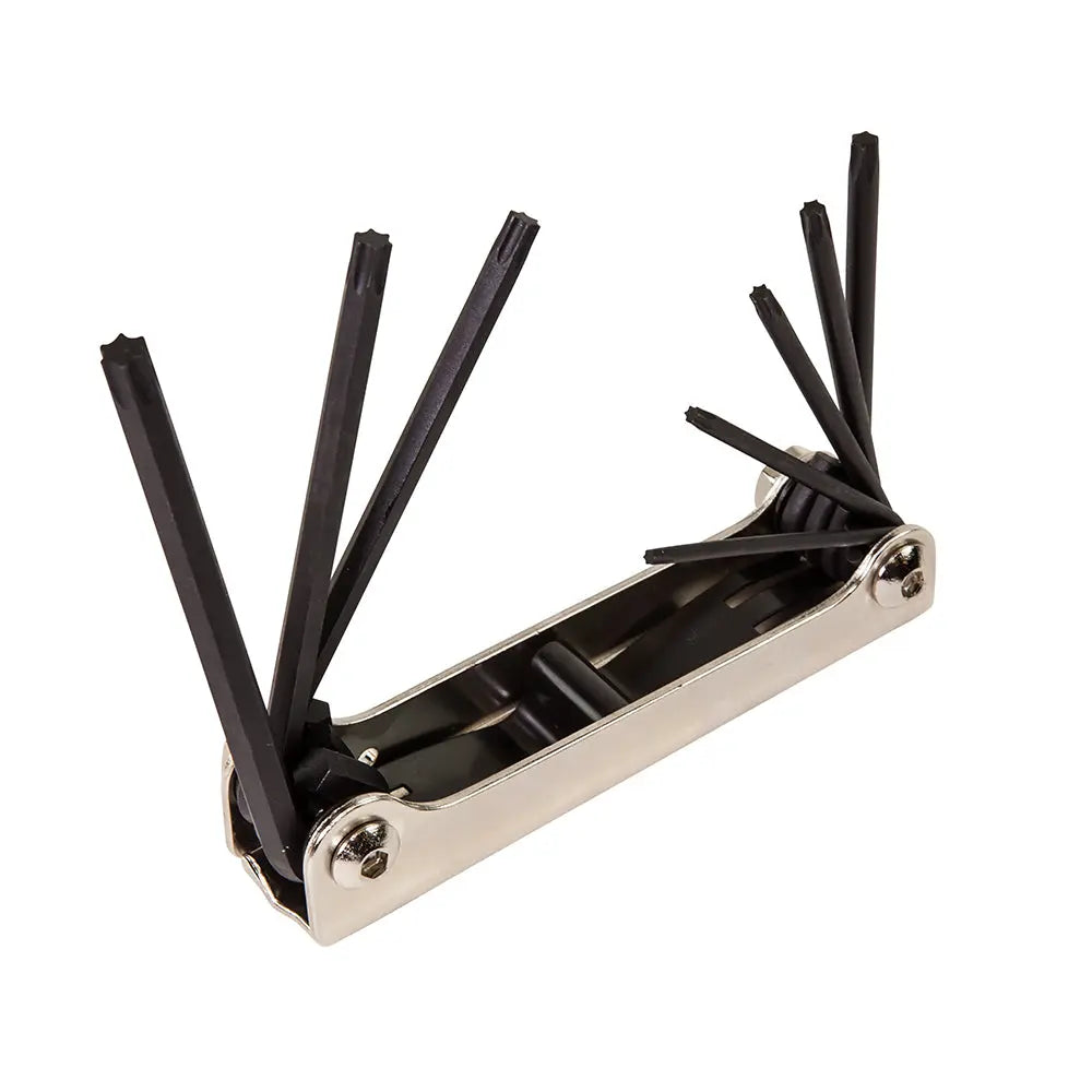 Klein Folding TORX® Key Set, 8-Key, SAE Sizes Klein Tools
