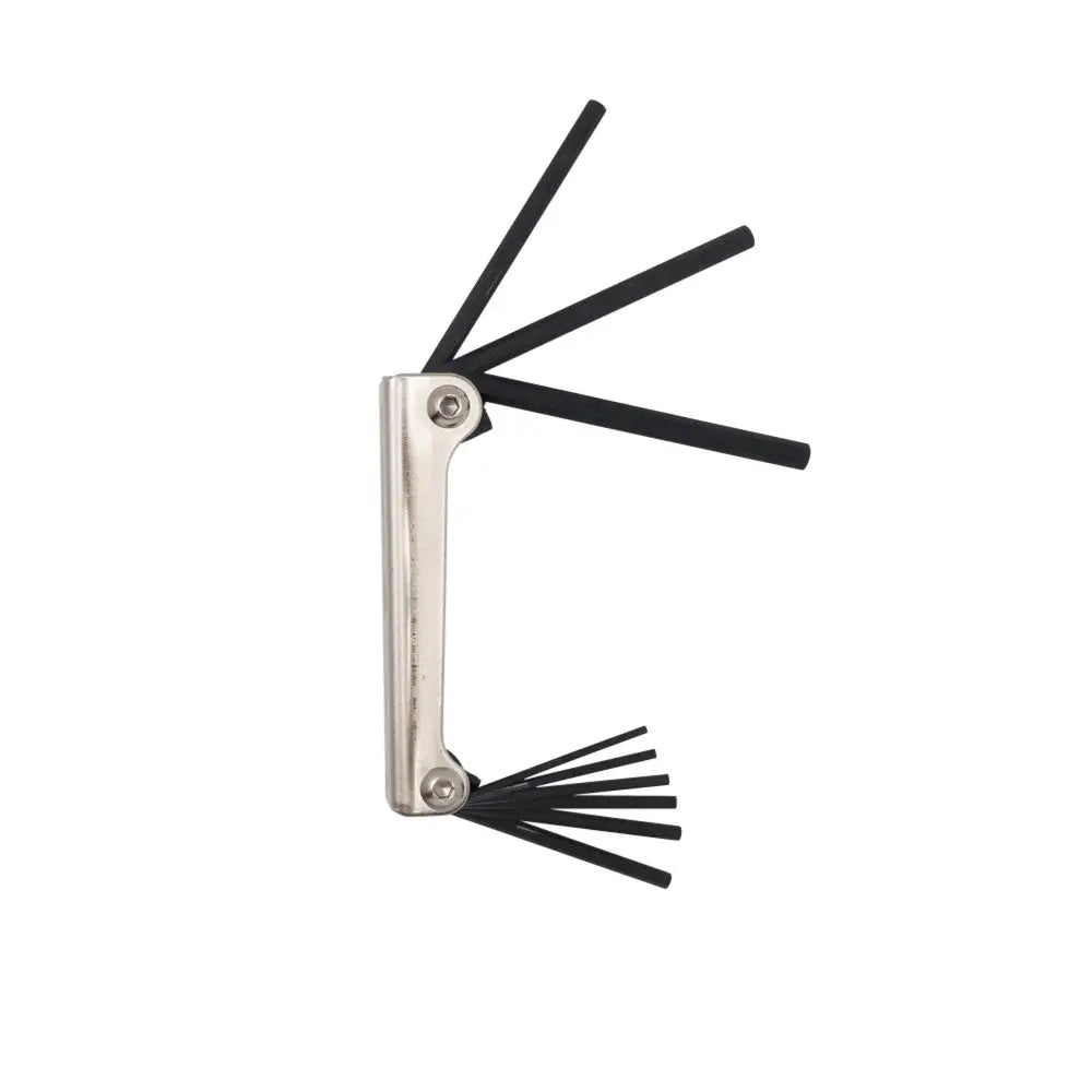 Klein Folding Hex Key Set, 9-Key, SAE Sizes Klein Tools