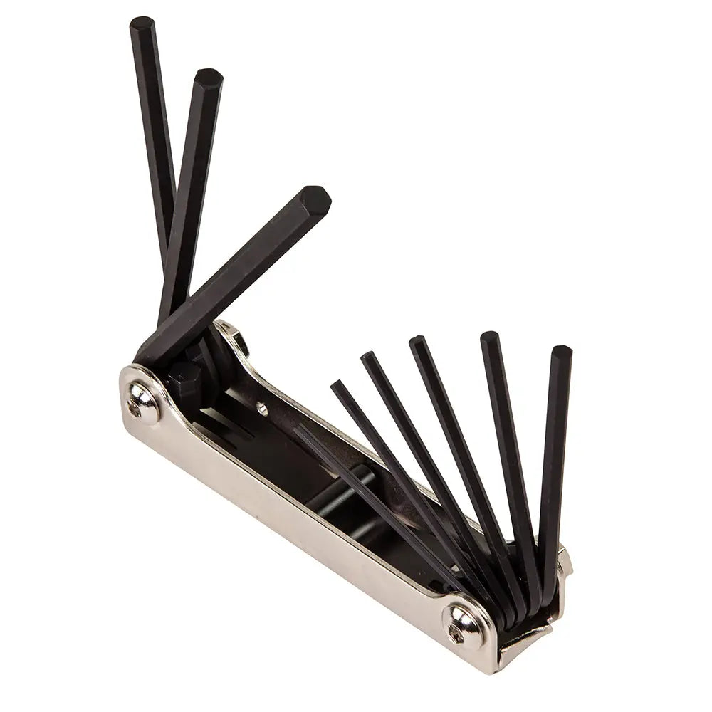 Klein Folding Hex Key Set, 9-Key, SAE Sizes Klein Tools