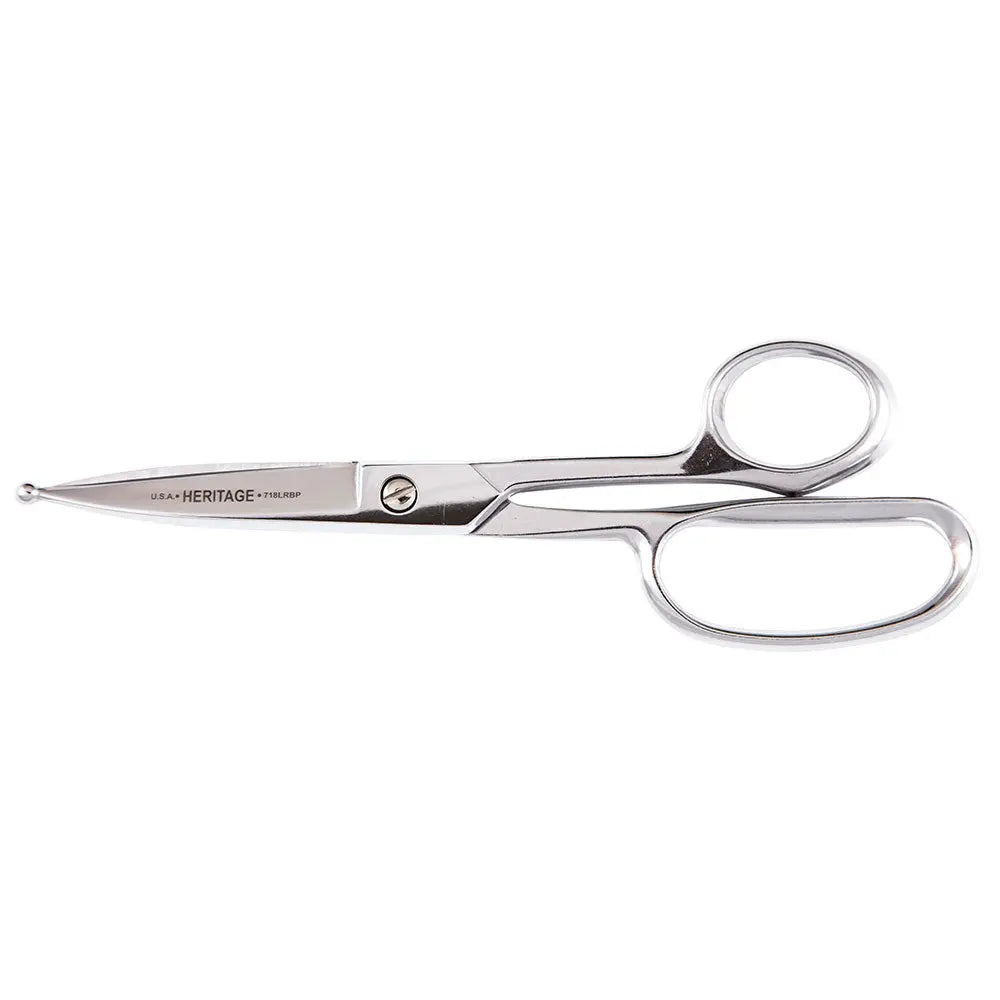 Klein Heavy Duty Shear Large Ring, Ball Tips, 9-1/8-Inch Klein Tools