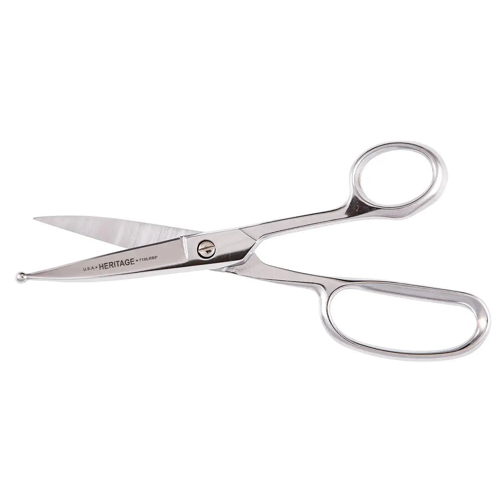 Klein Heavy Duty Shear Large Ring, Ball Tips, 9-1/8-Inch Klein Tools