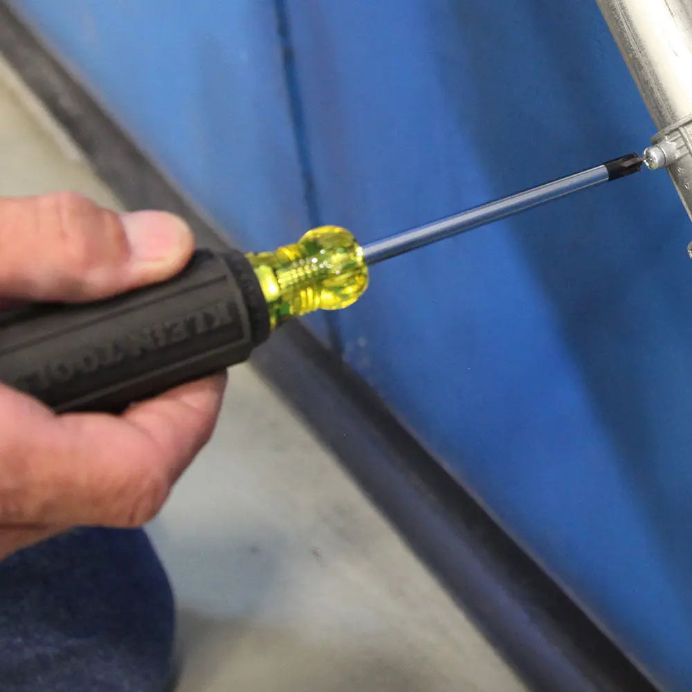 Klein #2 Combo Tip Driver, 4-Inch Fixed Blade Klein Tools
