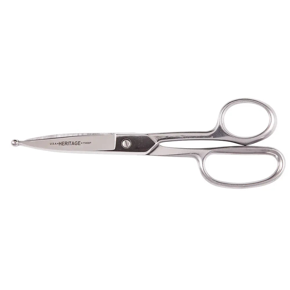 Klein Straight Stainless Trimmer w/Ball Point, 8-Inch Klein Tools