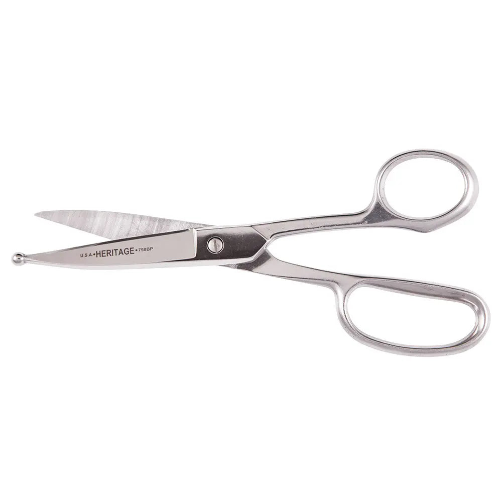 Klein Straight Stainless Trimmer w/Ball Point, 8-Inch Klein Tools