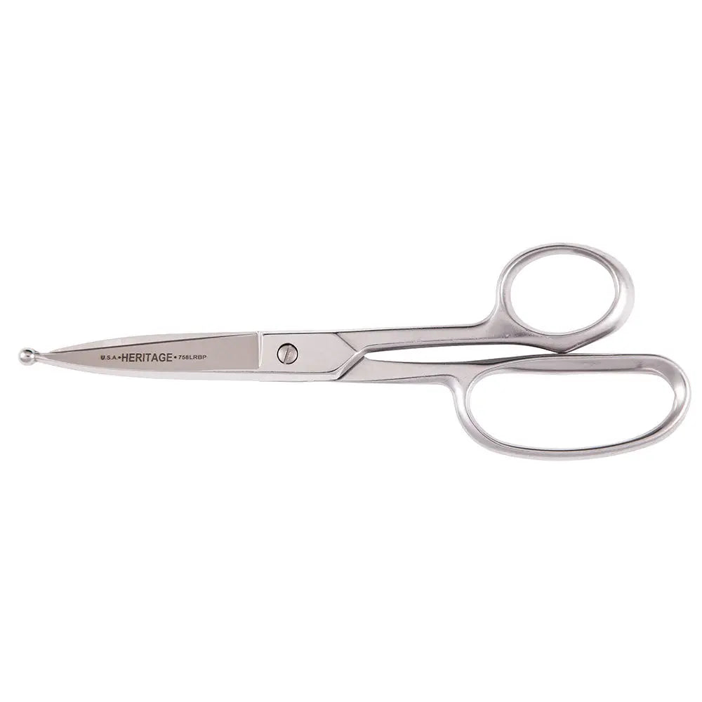 Klein Straight Trimmer, Large Ring, Ball Point, 9-Inch Klein Tools