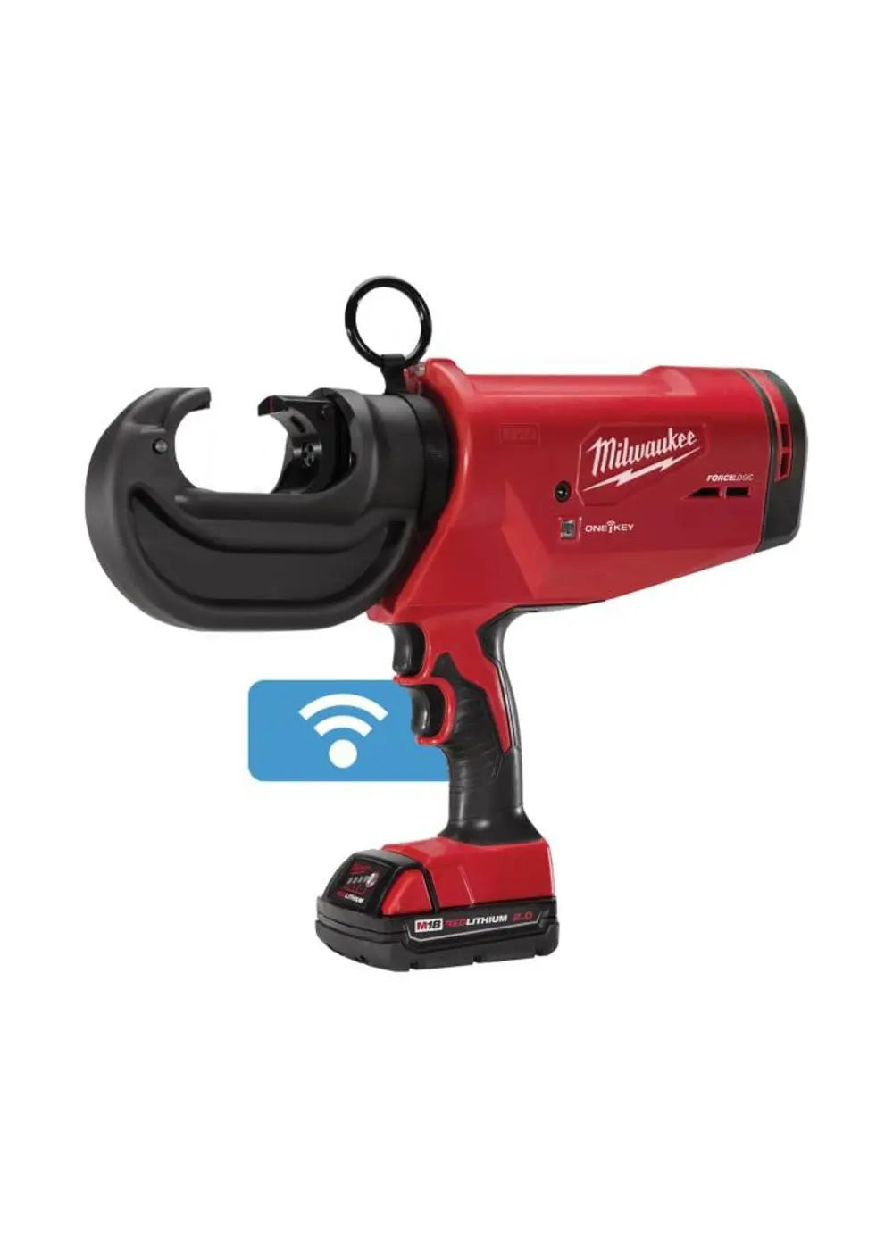 Milwaukee - M18 FORCE LOGIC 12 Ton Utility Crimper Kit Milwaukee