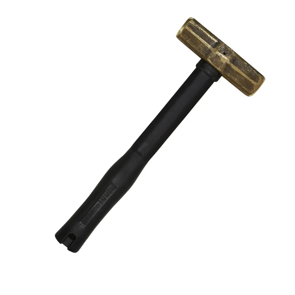 Klein Brass Sledge Hammer, FGL Rubber Grip, 4-Pound Klein Tools