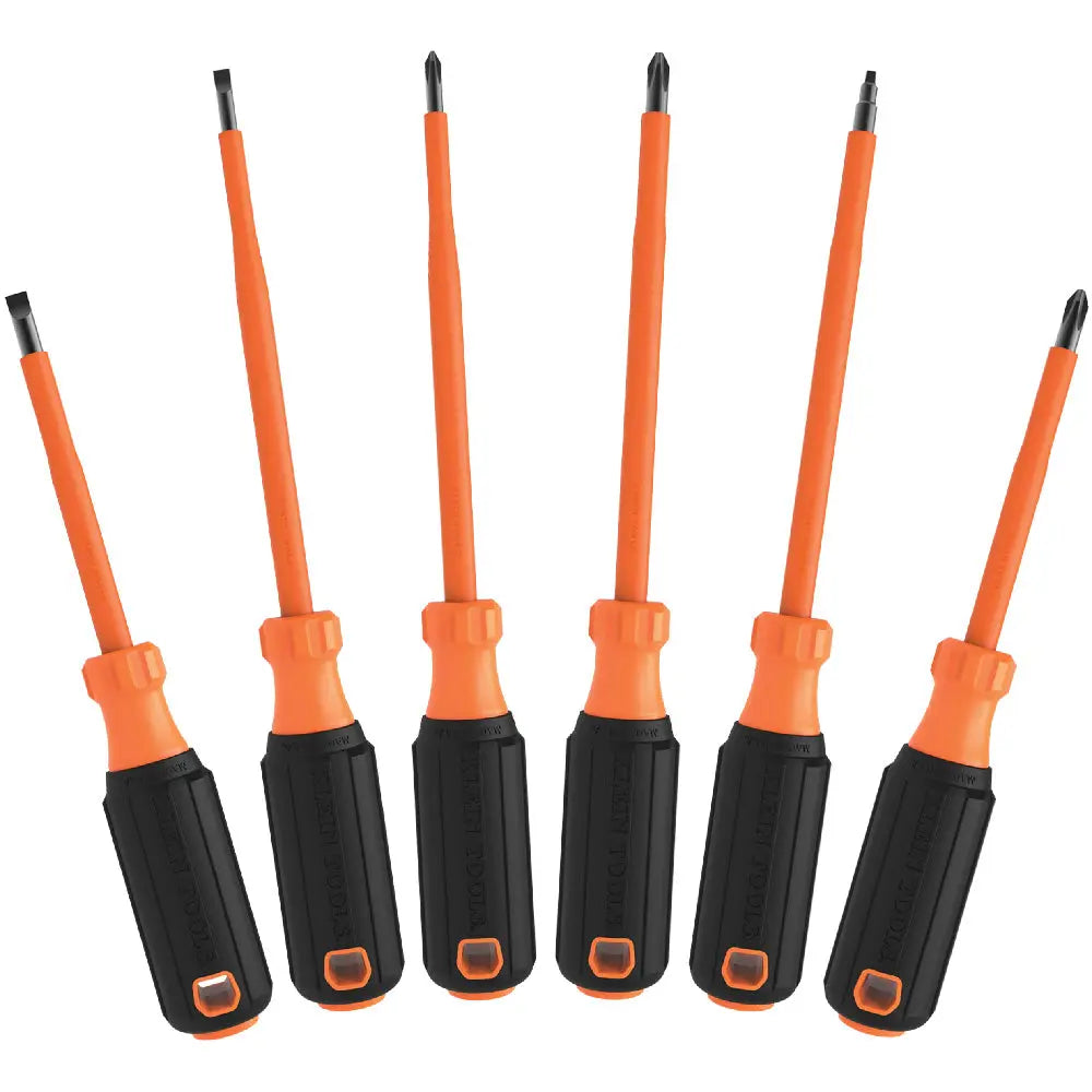 Klein Screwdriver Set, 1000V Insulated, 6-Piece Klein Tools