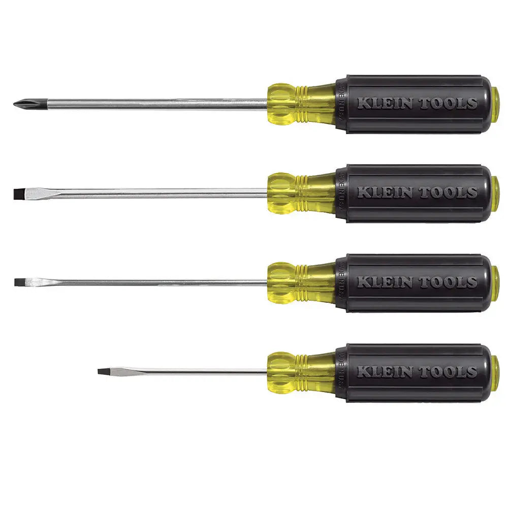 Klein Screwdriver Set, Mini Slotted and Phillips, 4-Piece Klein Tools