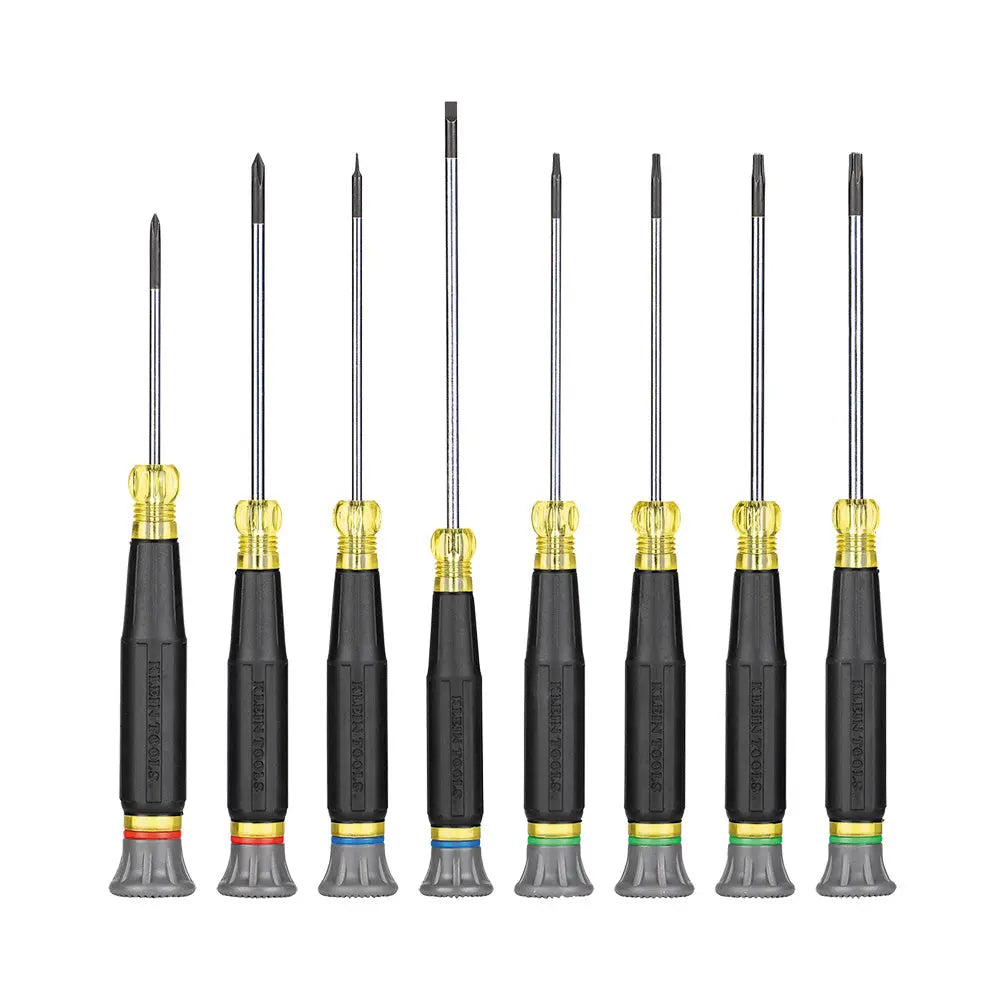Klein Precision Screwdriver Set, Slotted, Phillips, and TORX® 8-Piece Klein Tools
