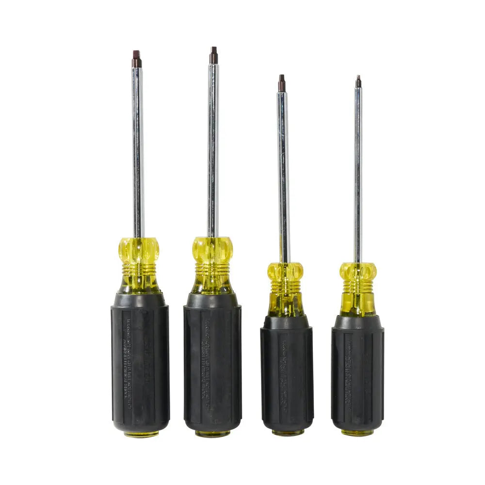 Klein Screwdriver Set, Square Recess, 4-Piece Klein Tools