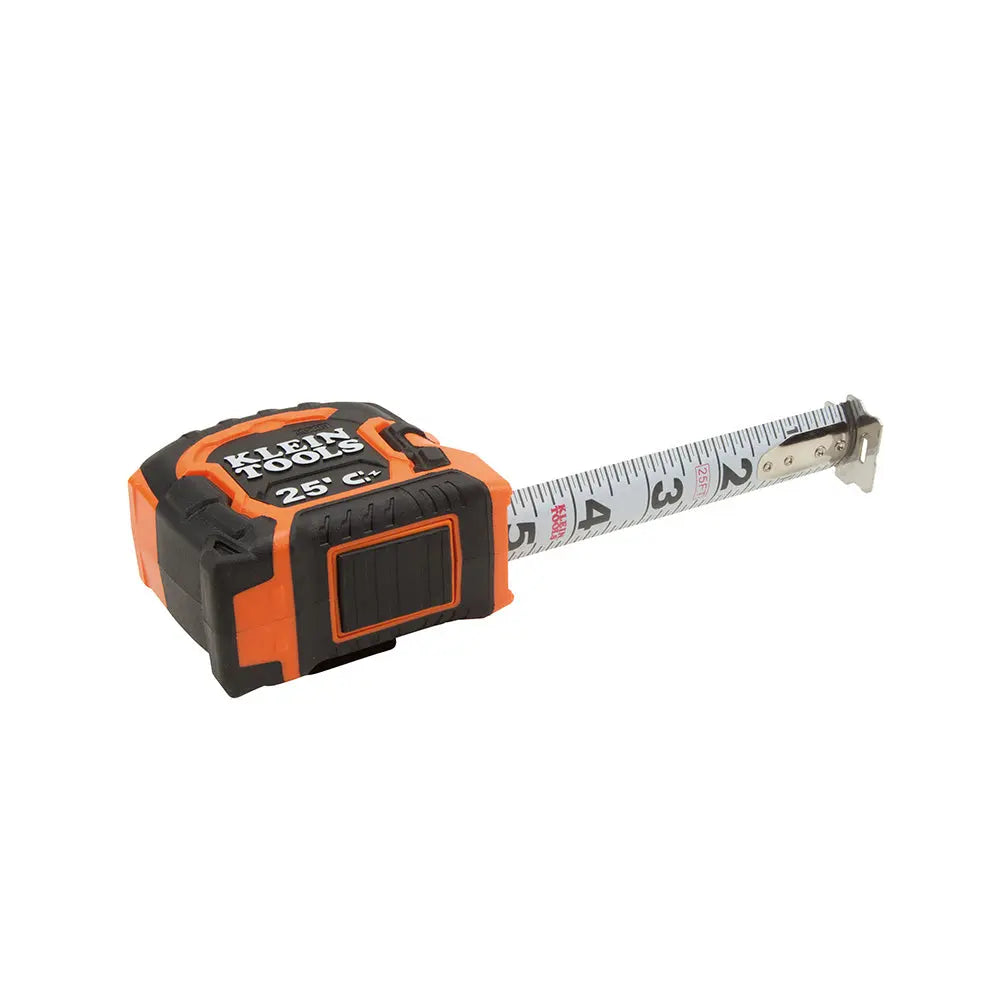 Klein Tape Measure, 25-Foot Magnetic Double-Hook Klein Tools
