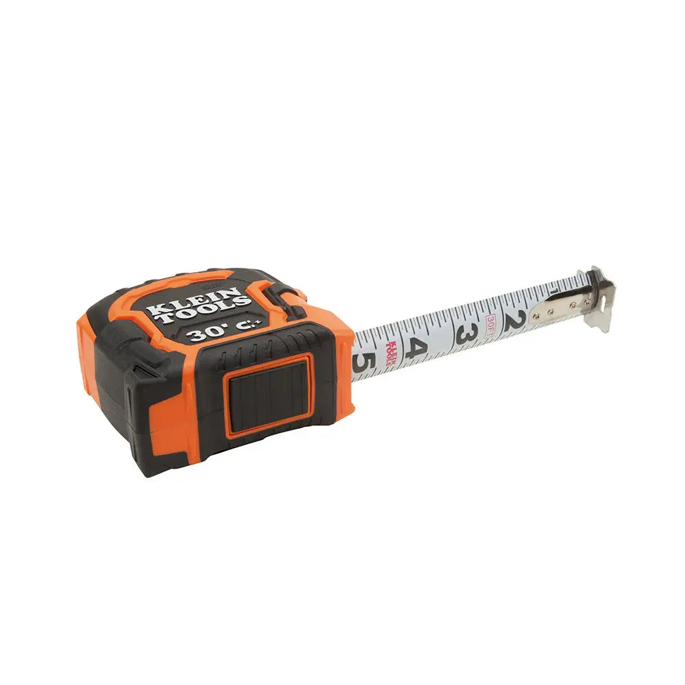 Klein Tape Measure, 30-Foot Magnetic Double-Hook Klein Tools