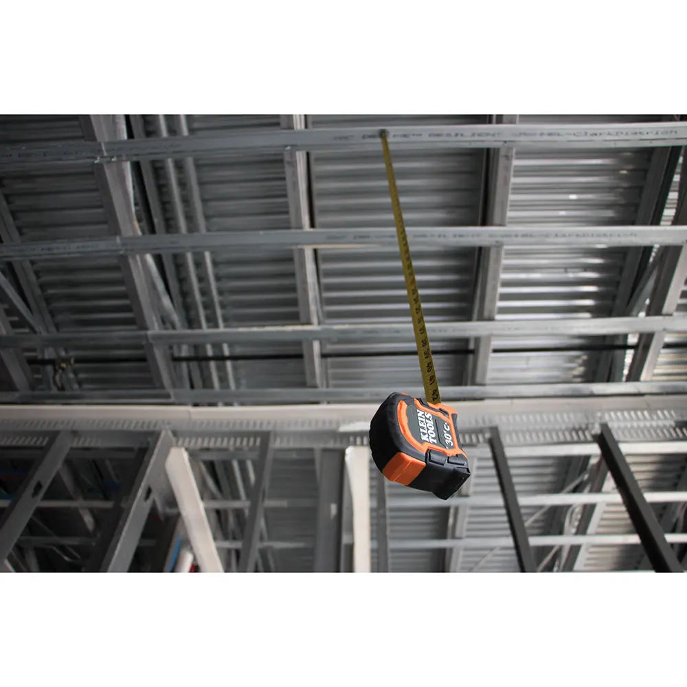Klein Tape Measure, 30-Foot Magnetic Double-Hook Klein Tools