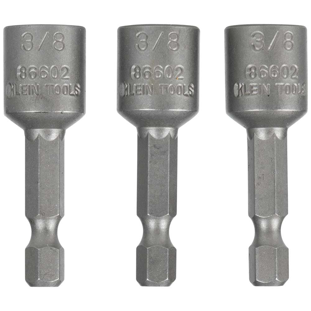 Klein 1/4-Inch Magnetic Hex Drivers, 3-Pack