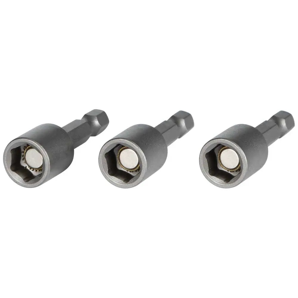 Klein 1/4-Inch Magnetic Hex Drivers, 3-Pack Klein Tools