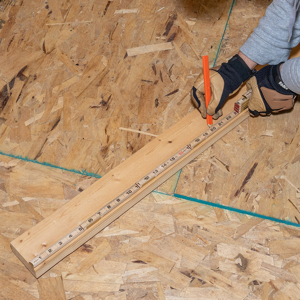 Klein Wood Folding Rule, Inside Reading